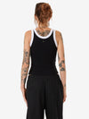 Fever Football Longline Tank - Black