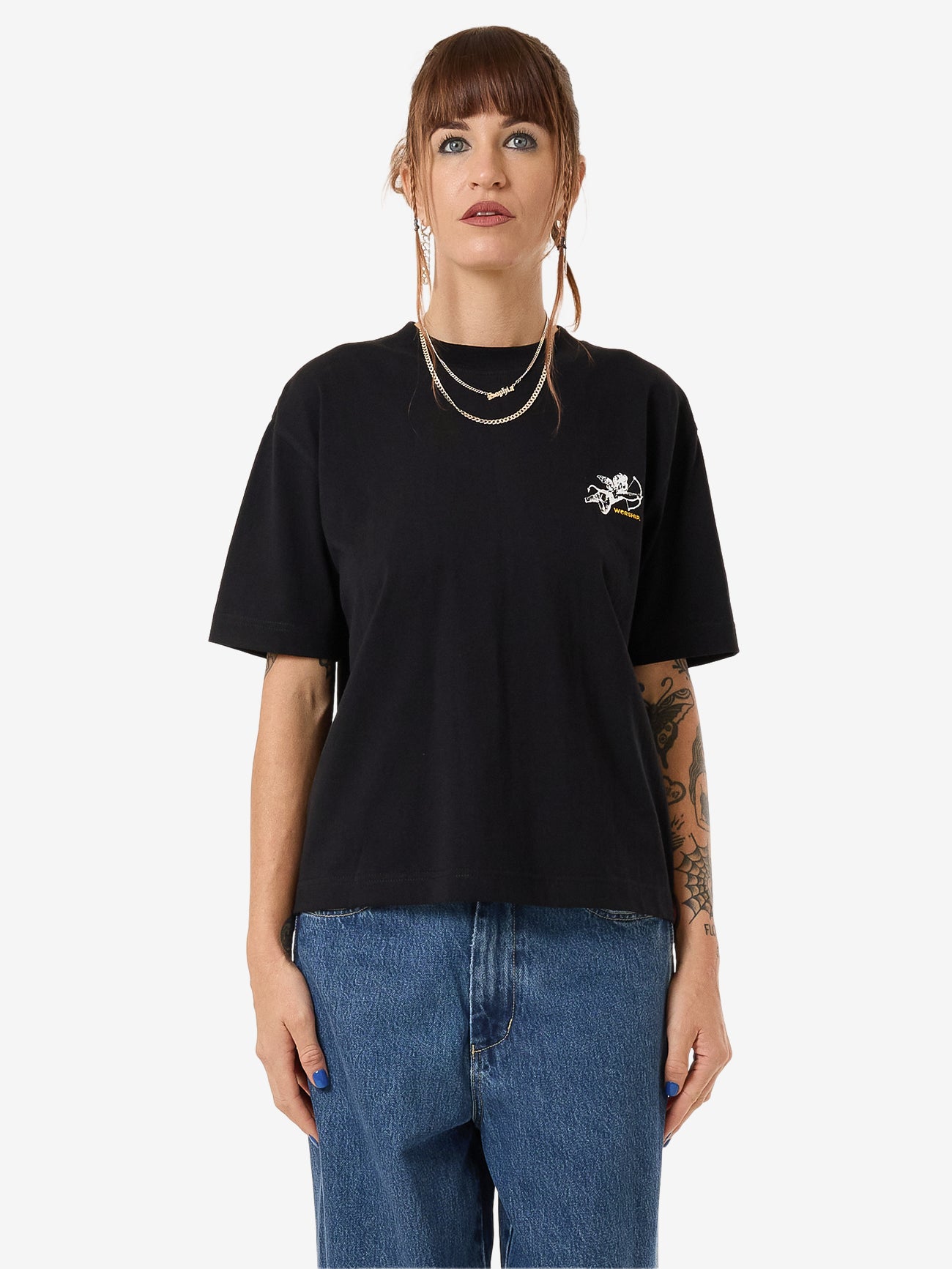 Cherub Regular Fit Tee - Standard Black 4