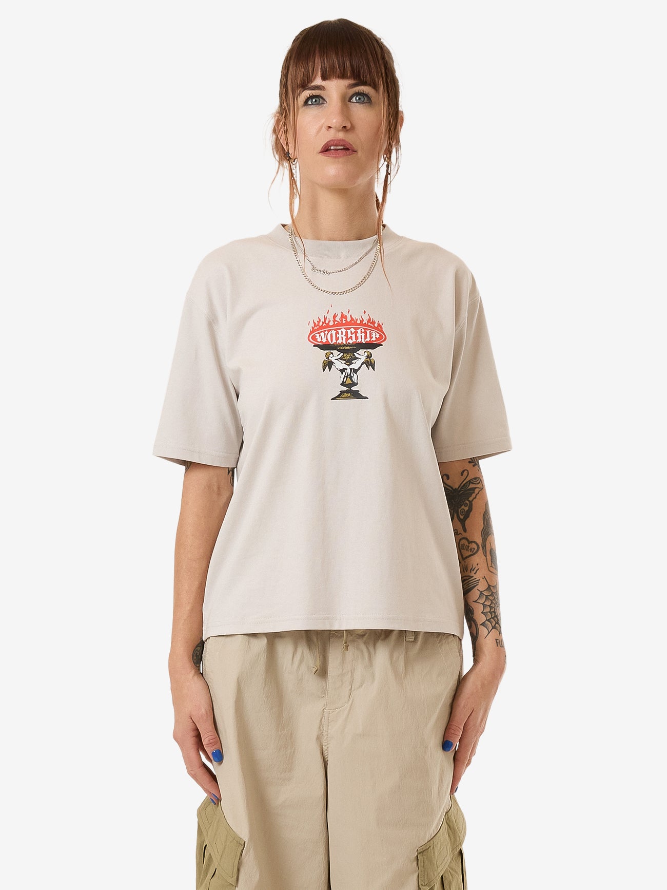 Chalice Regular Fit Tee - Vapour Grey 4