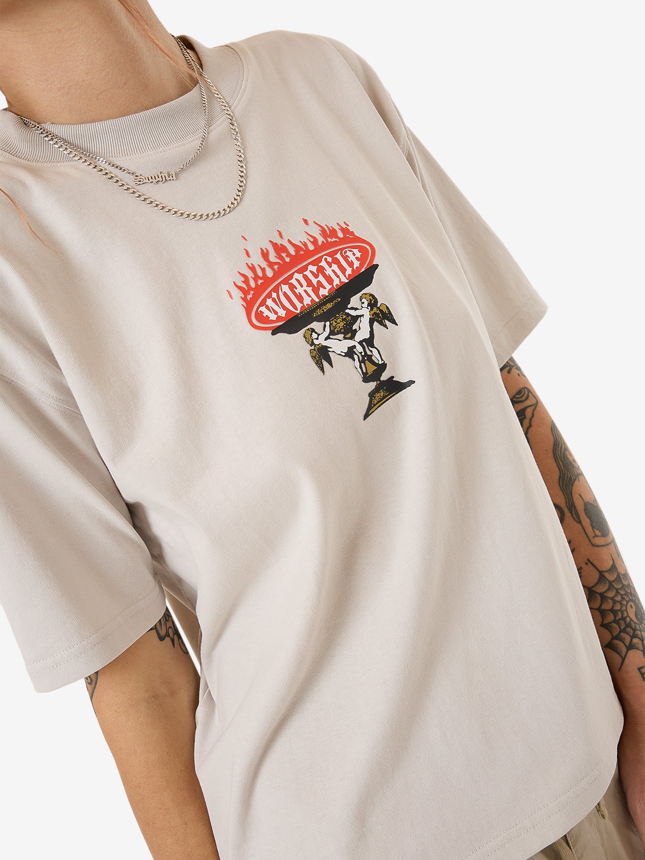 Chalice Regular Fit Tee - Vapour Grey 4