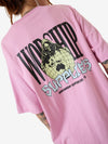 Domination Oversize Fit Tee - Lilac Chiffon 4