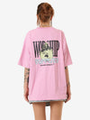 Domination Oversize Fit Tee - Lilac Chiffon 4