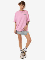 Domination Oversize Fit Tee - Lilac Chiffon 4