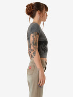 Ugly Duck Cap Sleeve Top - Charcoal 4