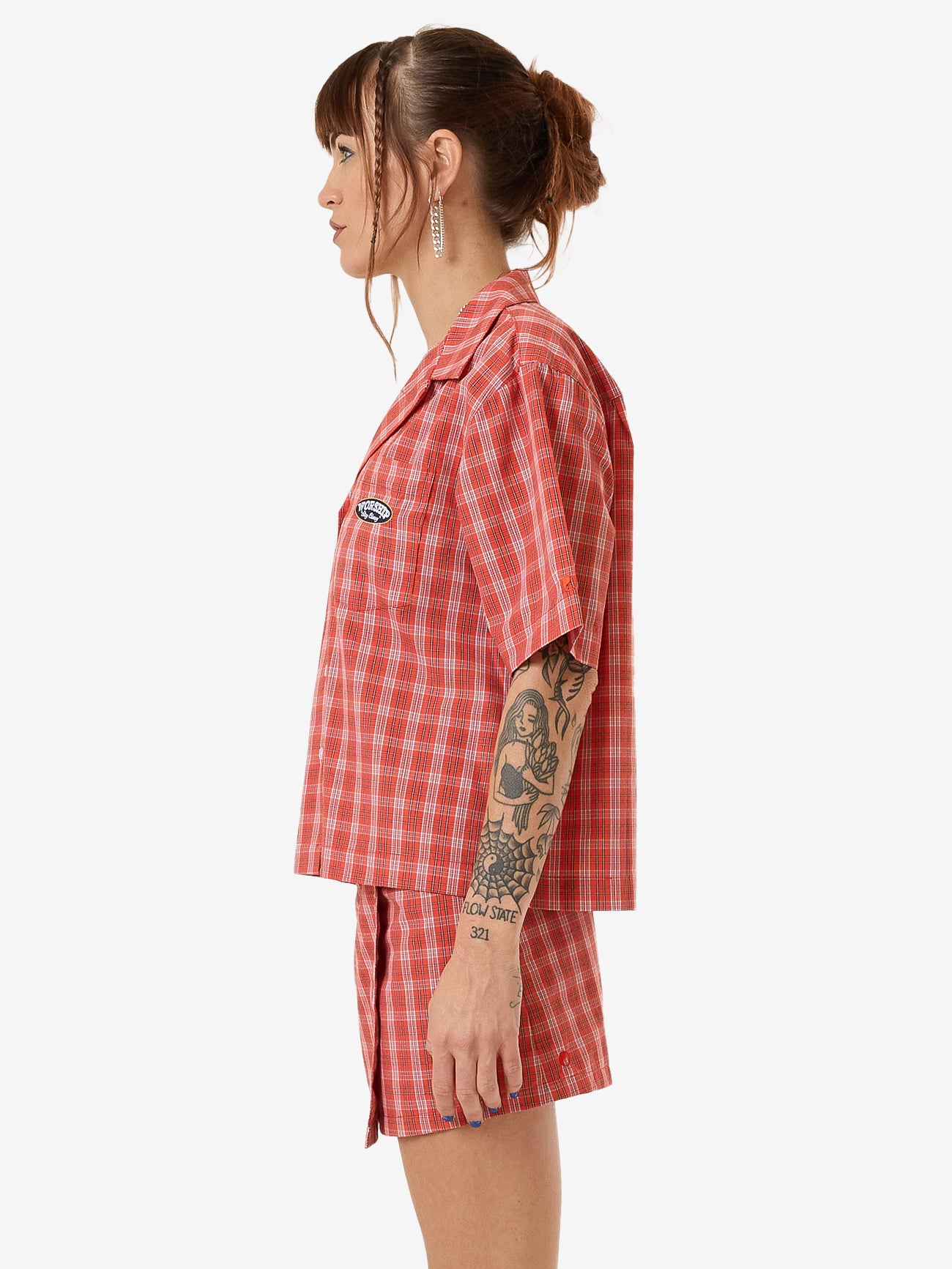 Class Box Fit Shirt - Tomato Red 4