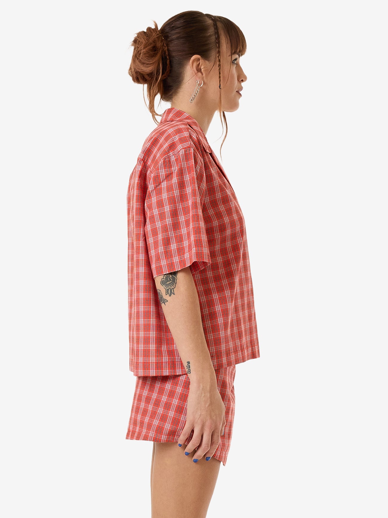 Class Box Fit Shirt - Tomato Red 4