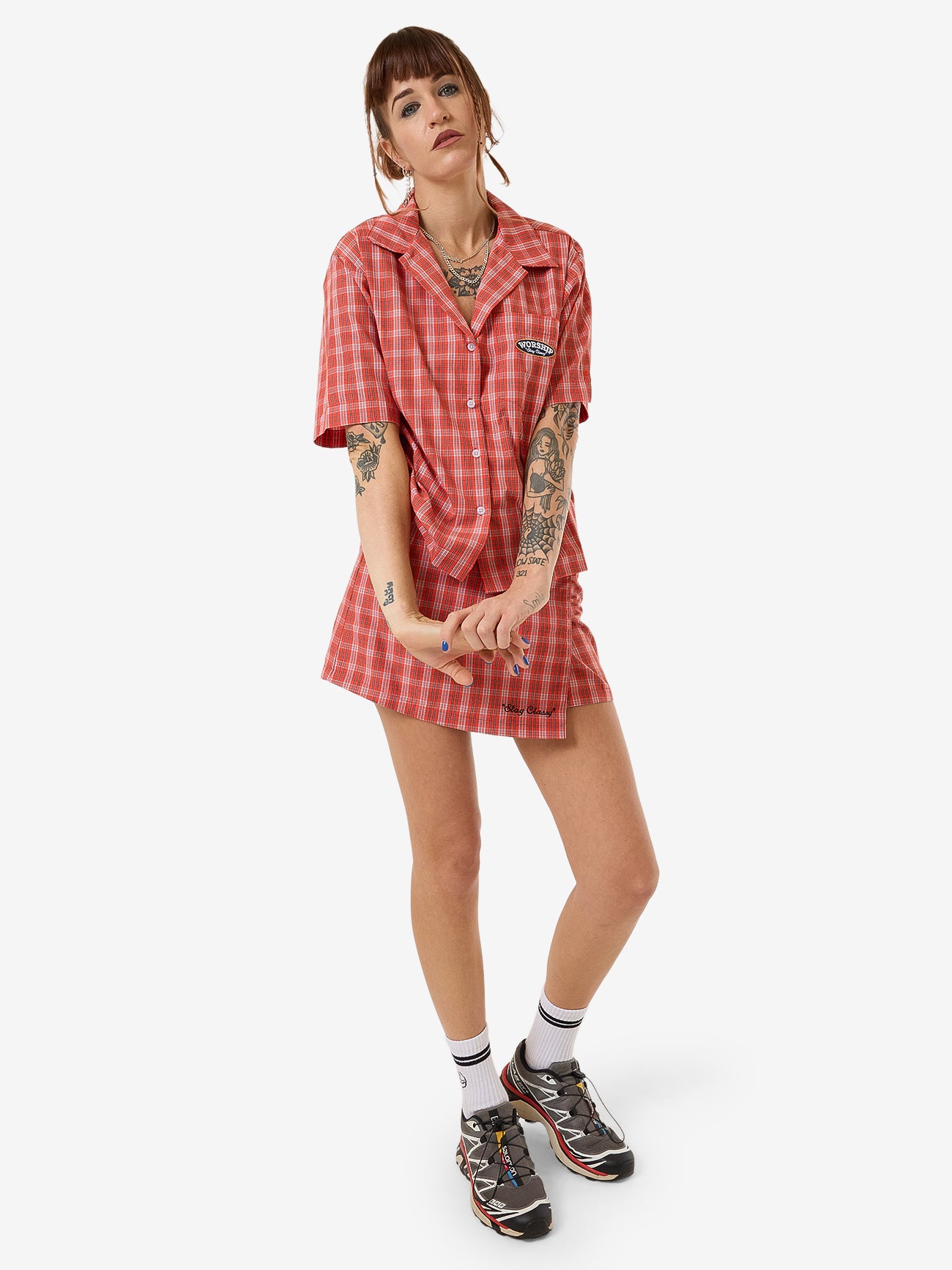 Class Box Fit Shirt - Tomato Red 4