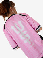 Player V-Neck Football Jersey - Bubblegum Pink 4