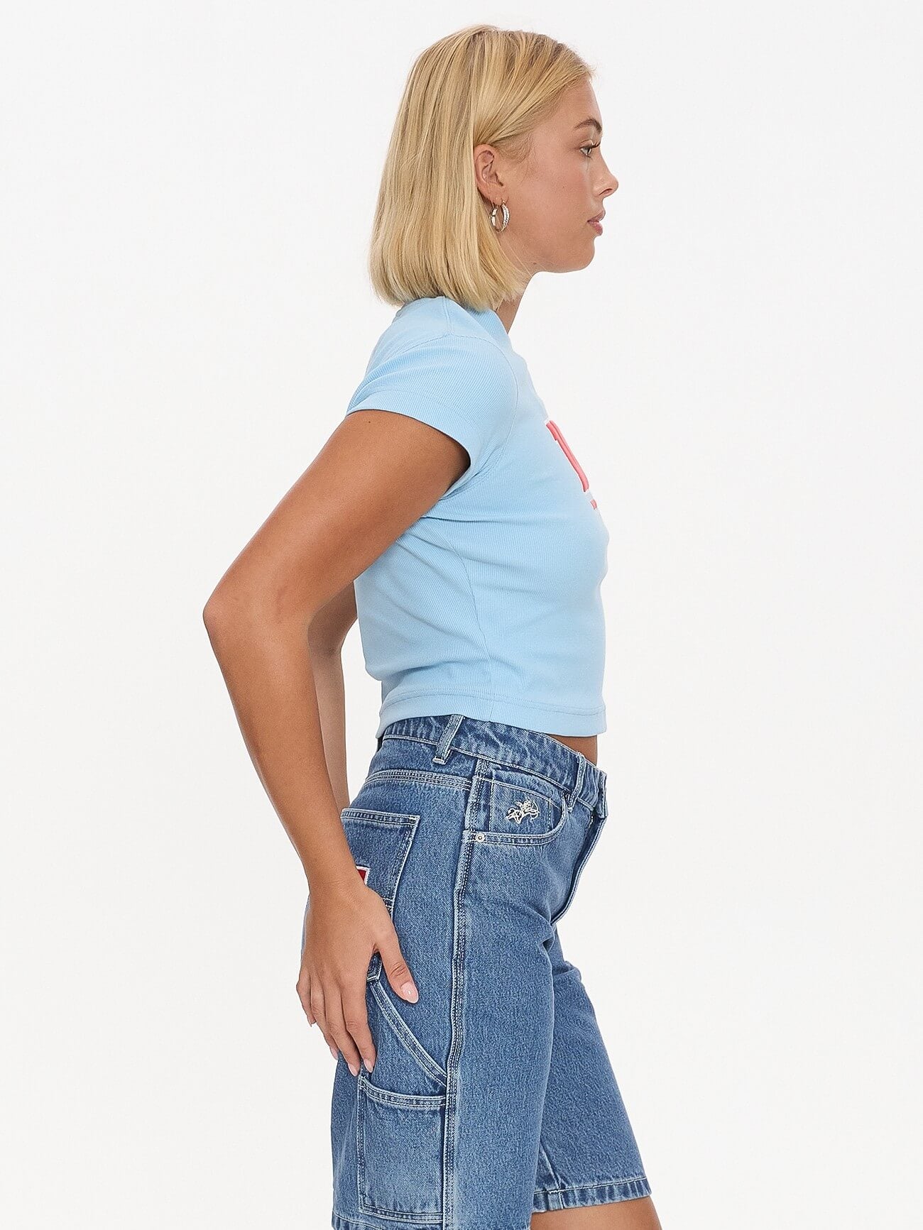 Belter Teeny Tee - Willow Blue 4