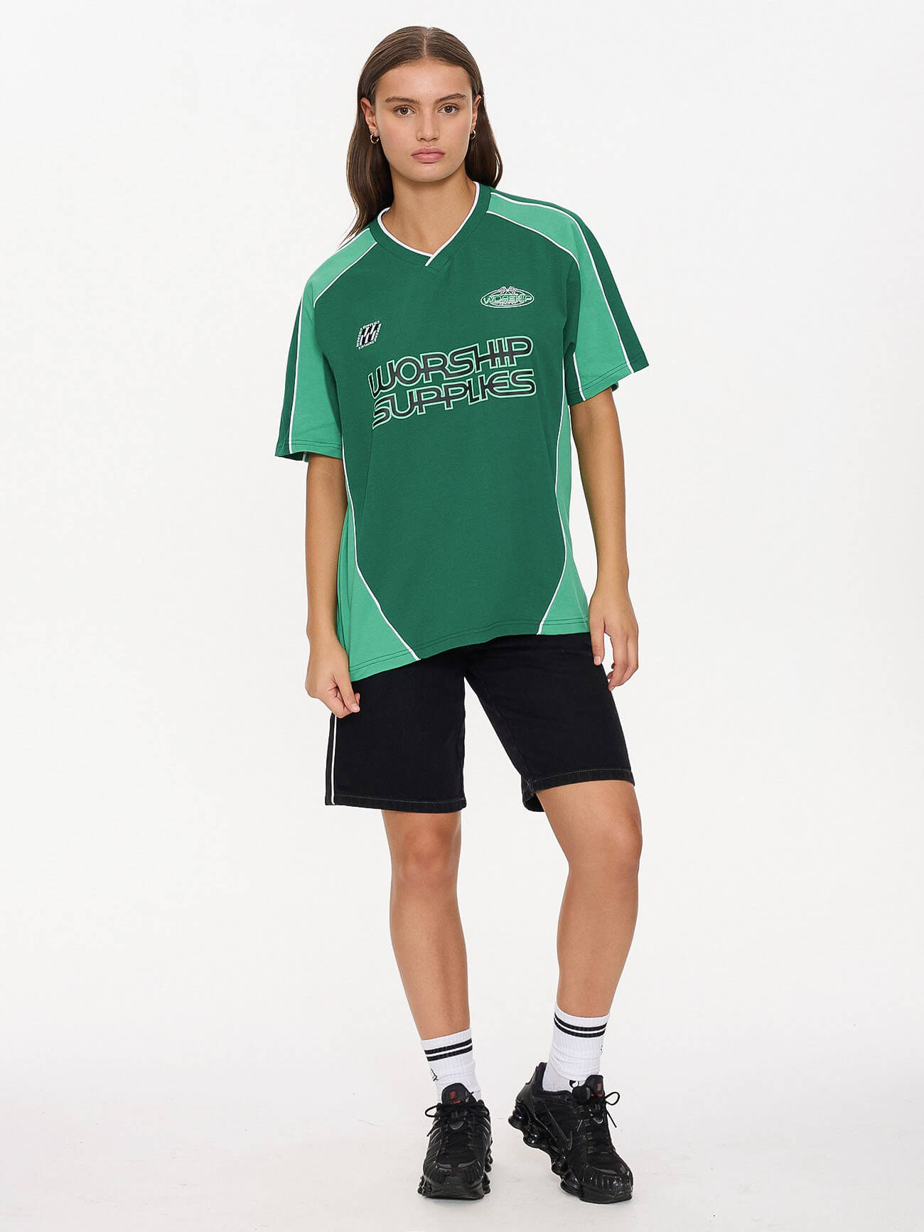 Grand Prix Panelled Jersey - Green 4