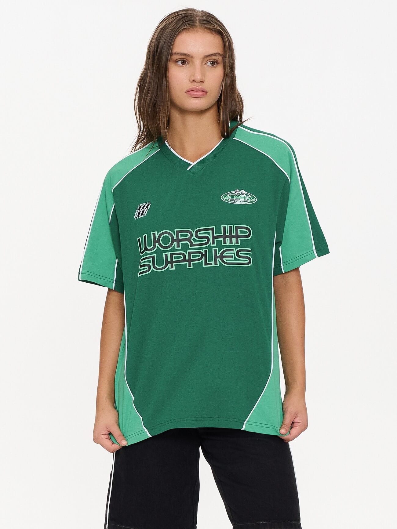 Grand Prix Panelled Jersey - Green 4