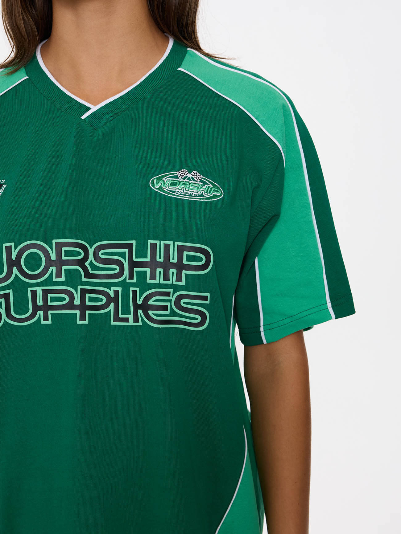 Grand Prix Panelled Jersey - Green 4
