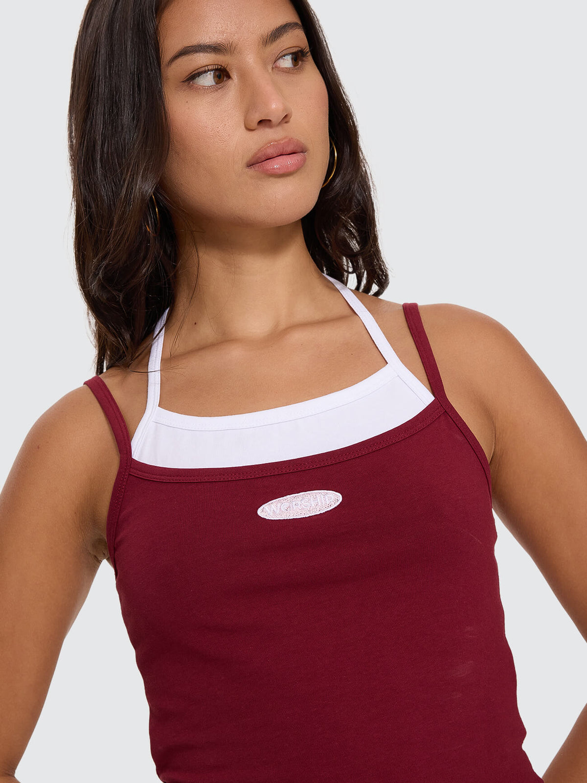 Shadow Cherub Layer Singlet - Deep Cherry 4