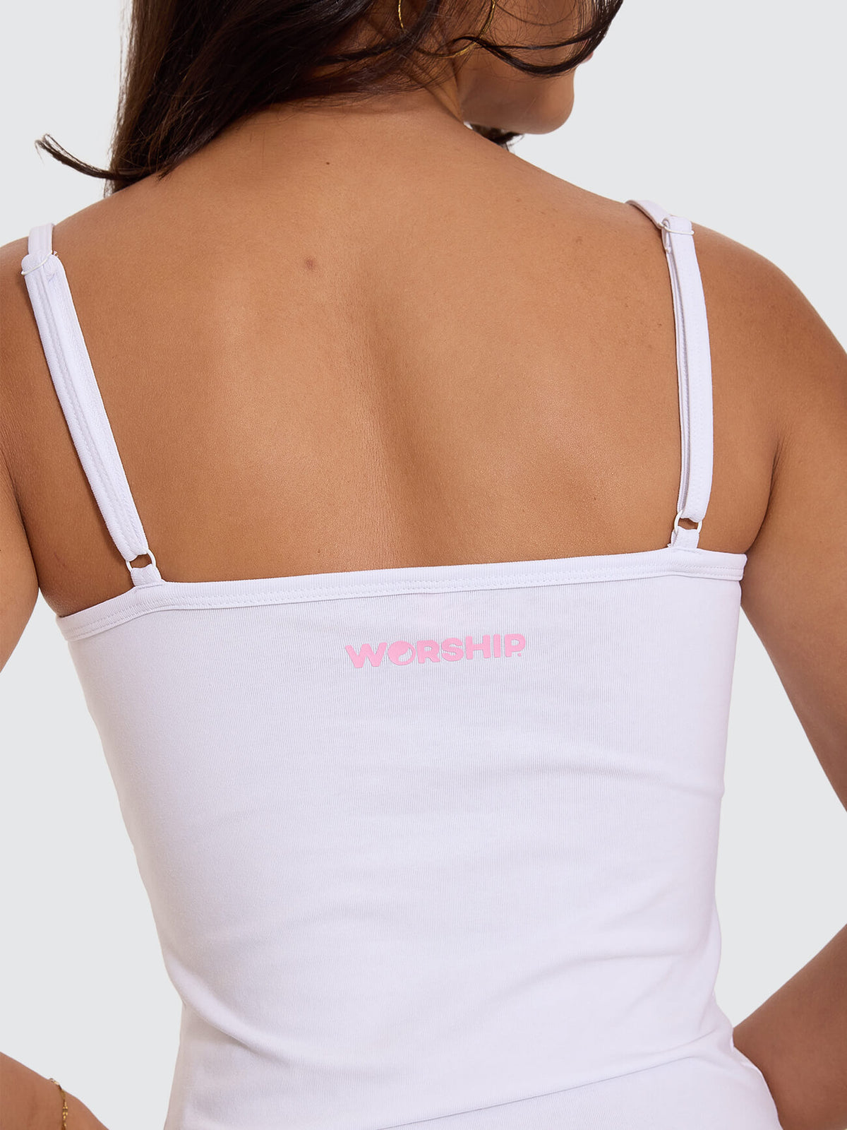 Cherub Milkmaid Singlet - White 4