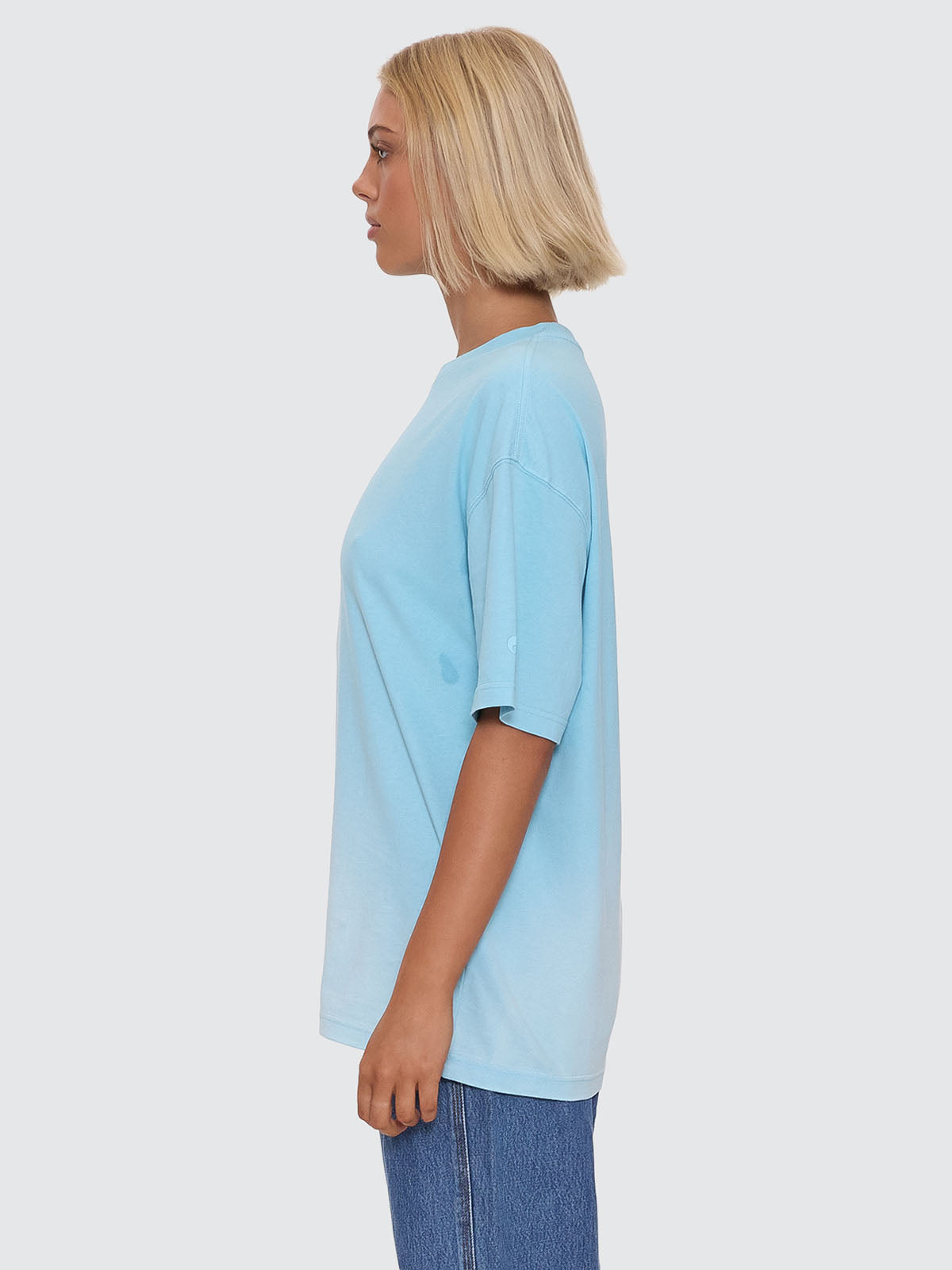 Fresh Air Relaxed Fit Tee - Blue Mint Fade