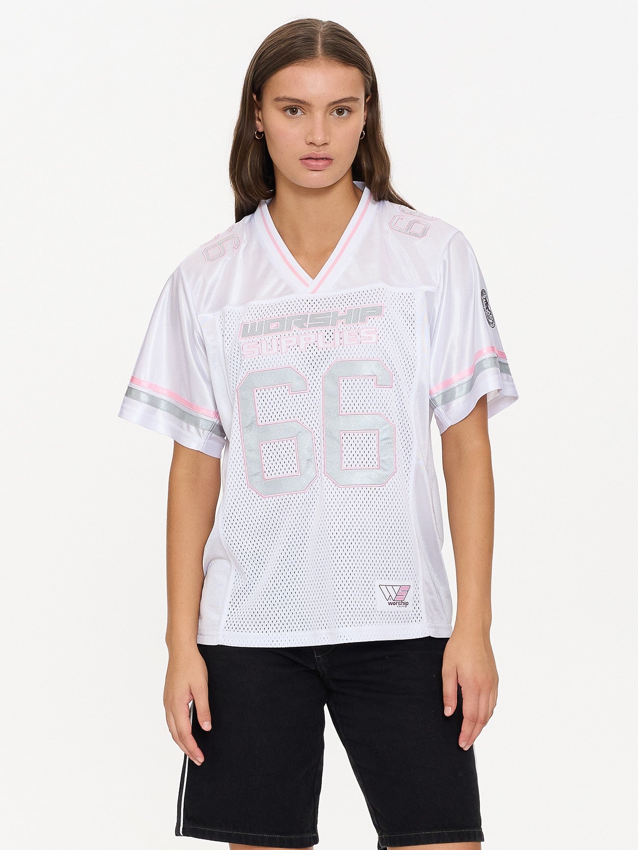 Punter Football Jersey - White