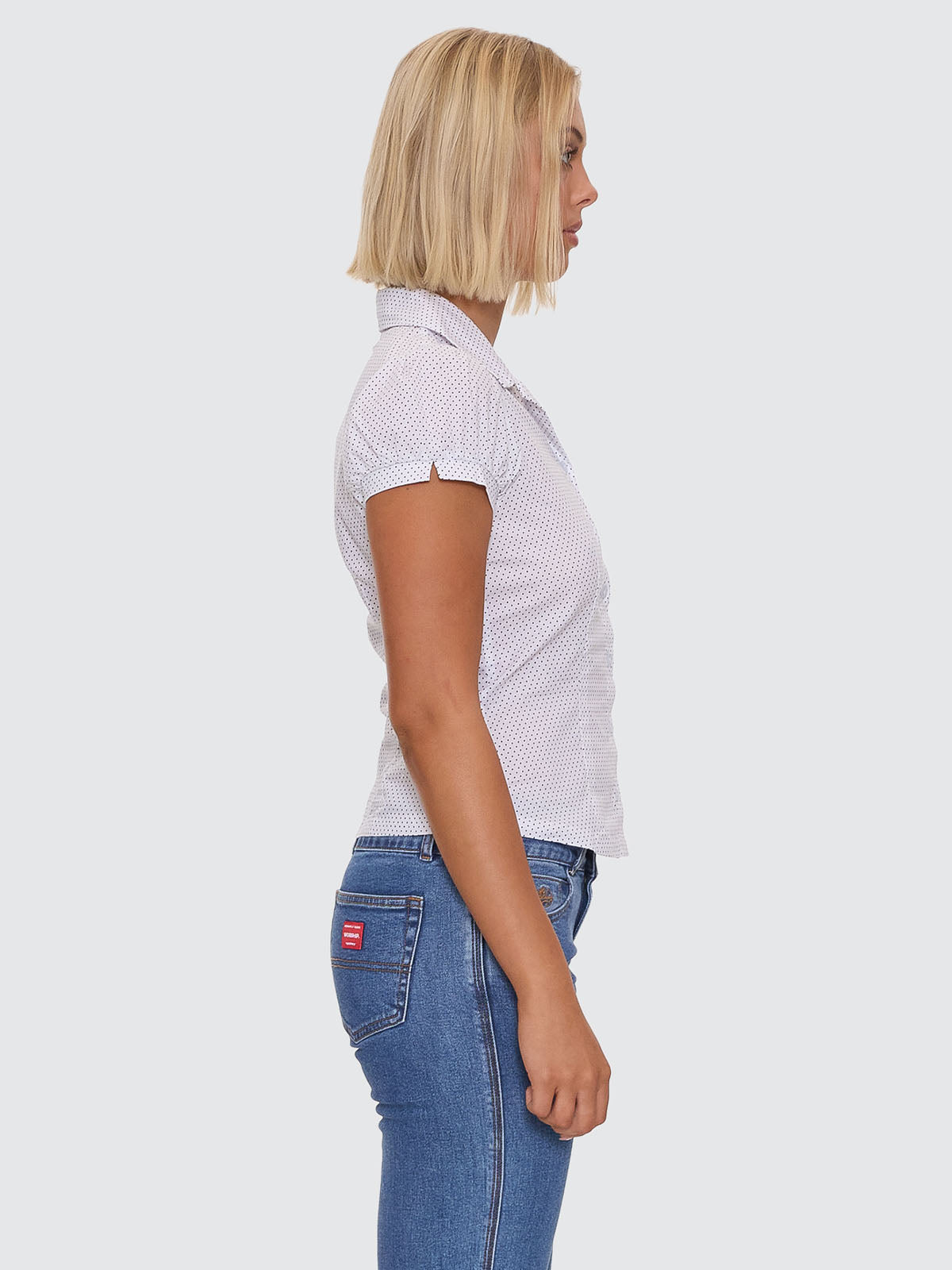 Provoke Short Sleeve Shirt - White
