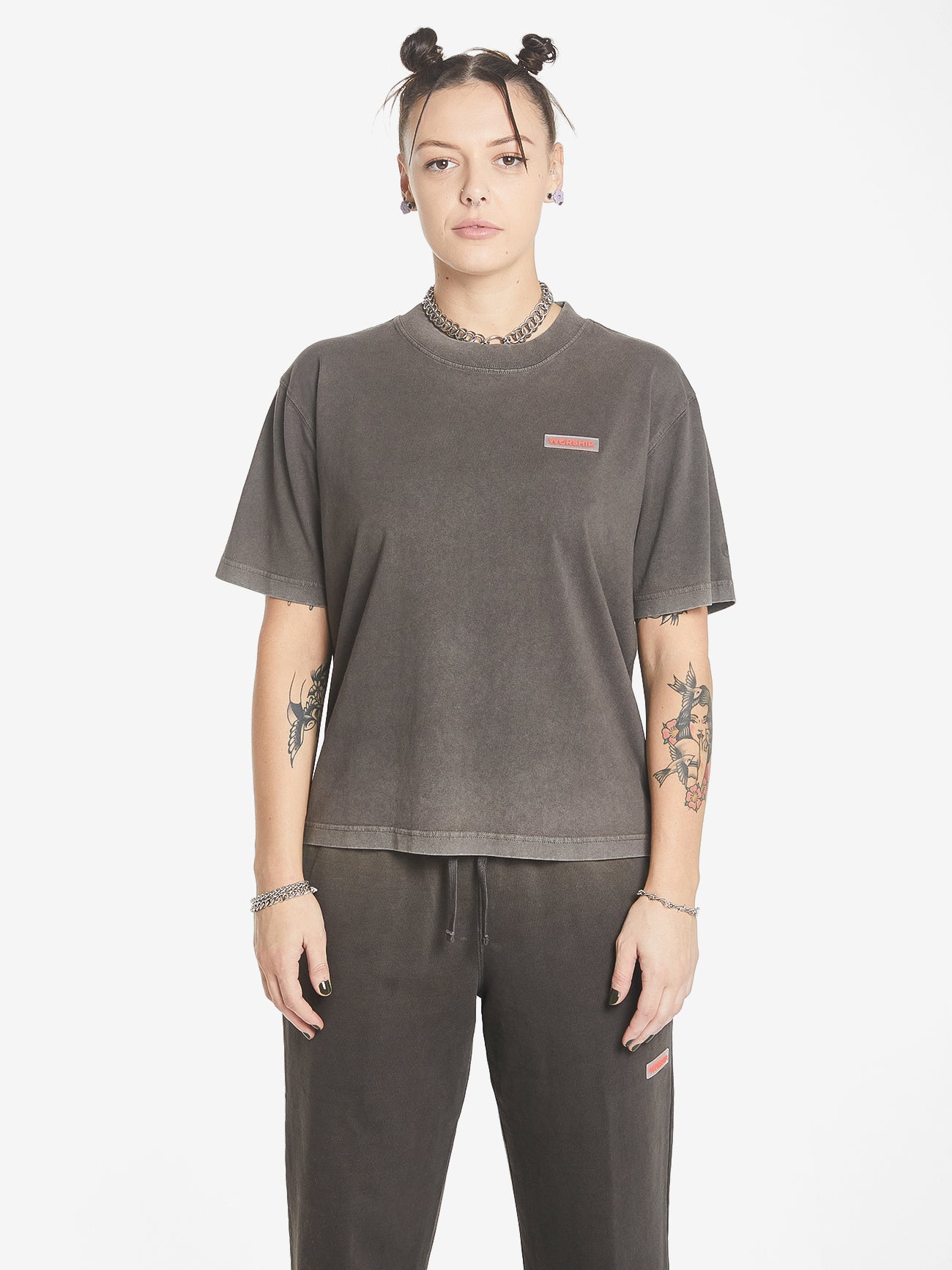 Core Regular Fit Tee - Major Brown