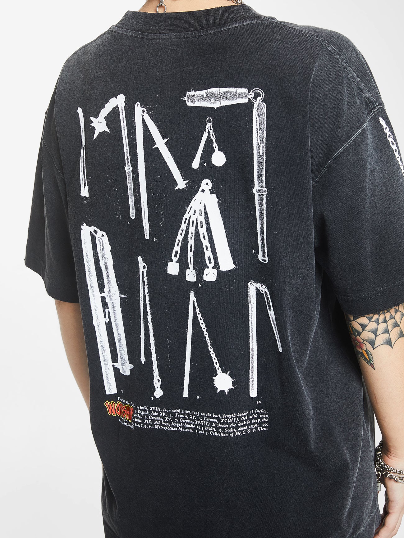 Gobbler Oversized Tee - Vintage Black 4