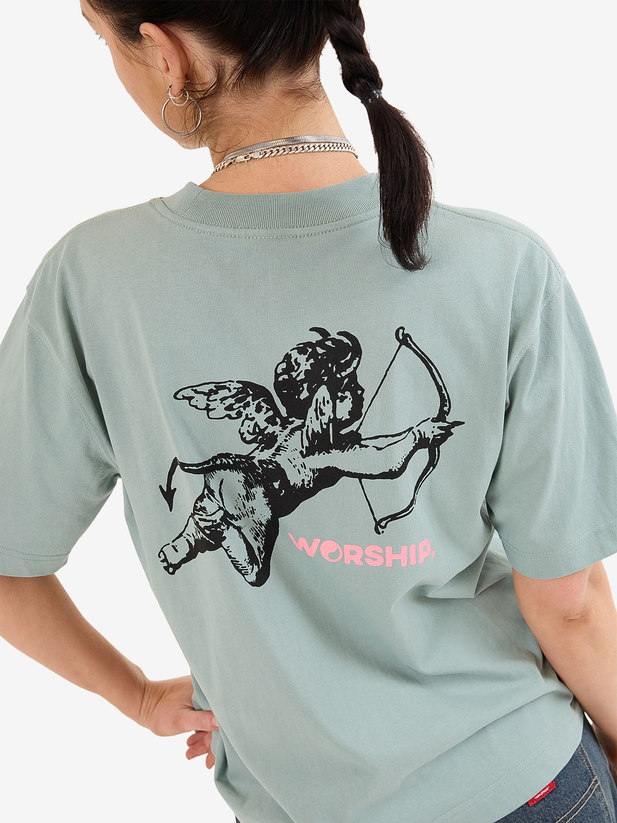 Cherub Regular Fit Tee - Mineral