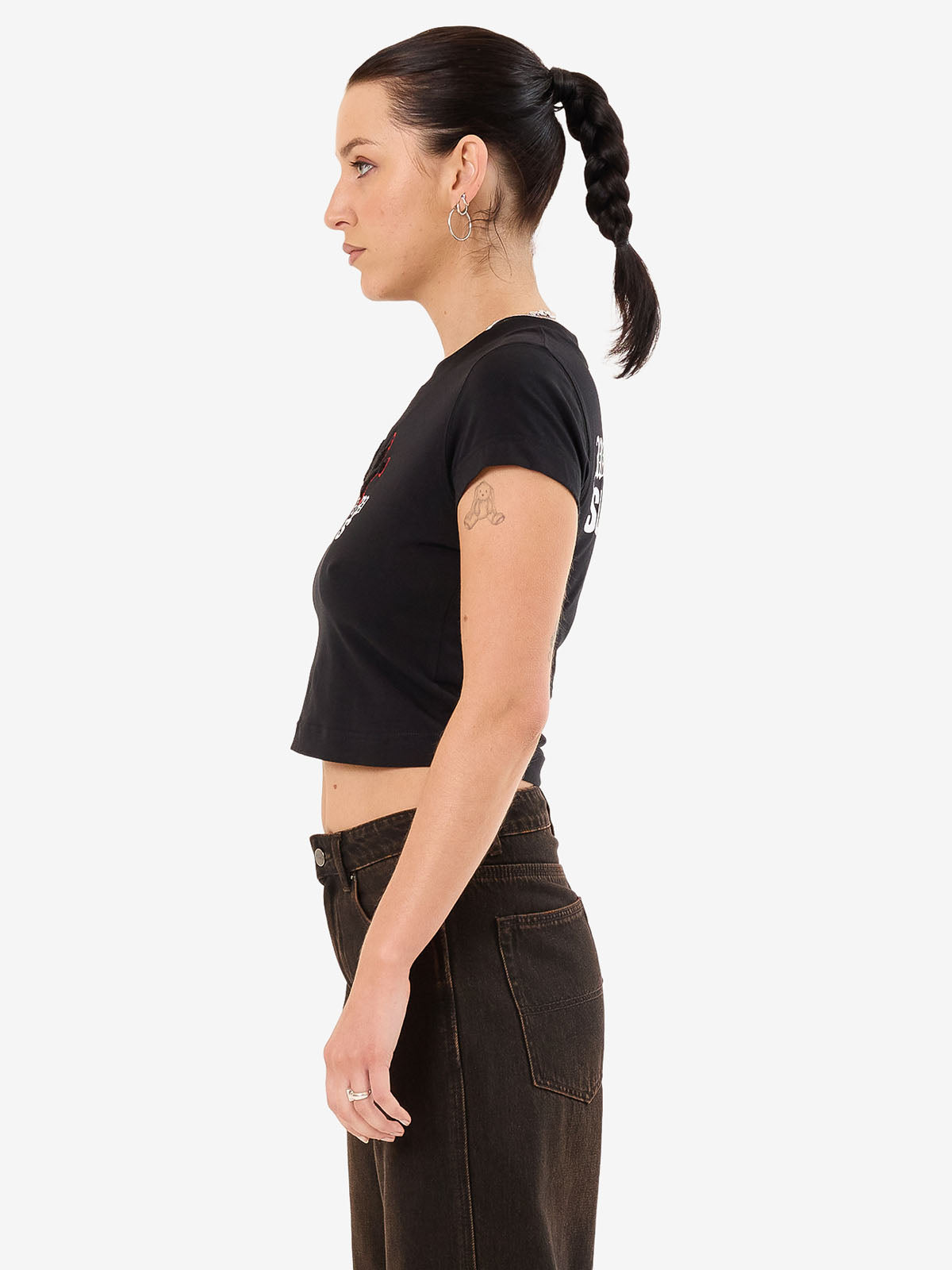 Love Birds Teeny Tee - Black