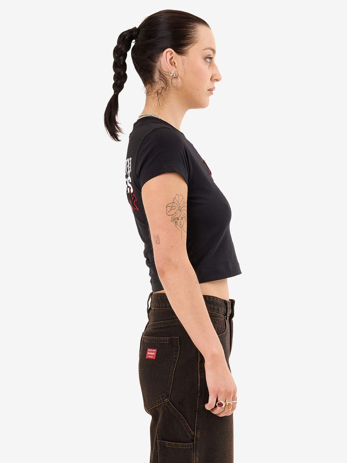 Love Birds Teeny Tee - Black