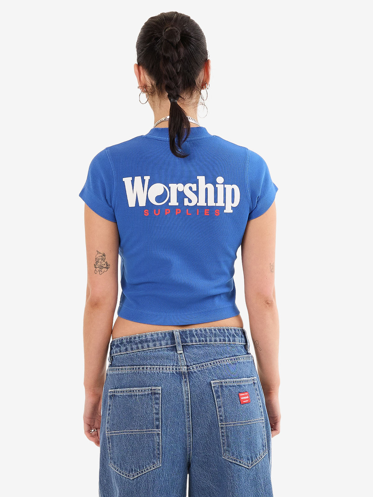 Smoko Teeny Tee - Cobalt