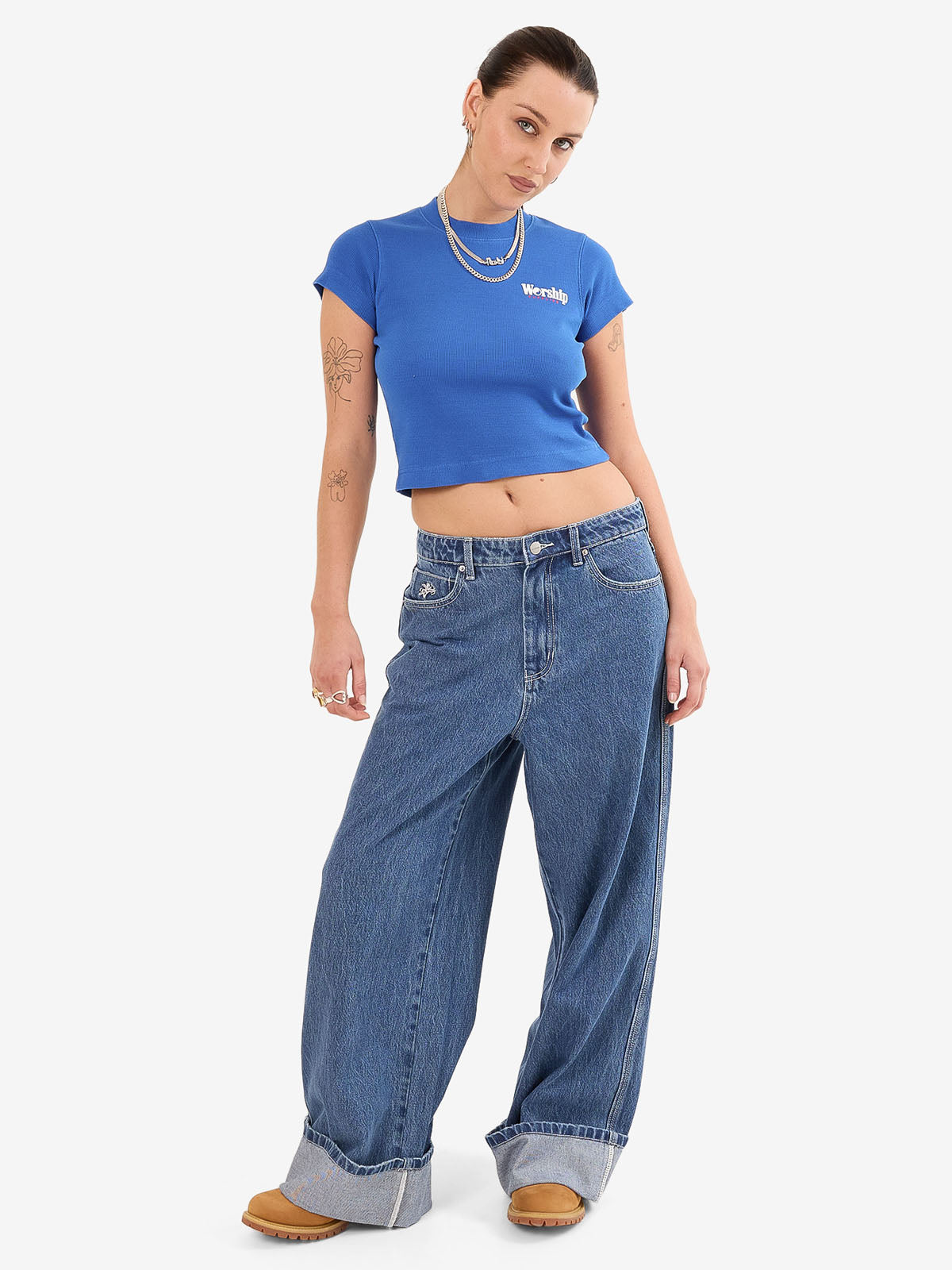 Smoko Teeny Tee - Cobalt