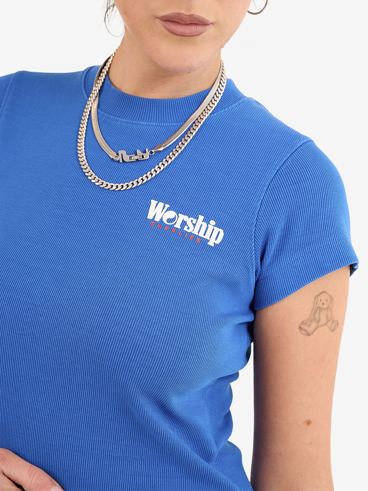 Smoko Teeny Tee - Cobalt