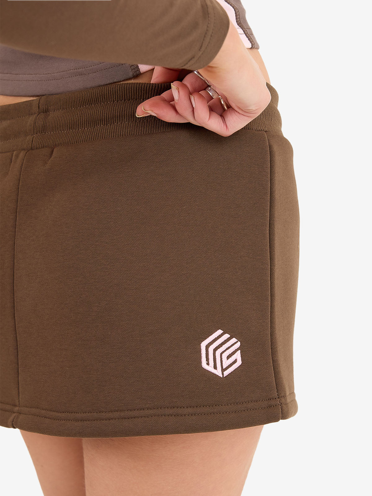 Punter Micro Skirt - Chocolate