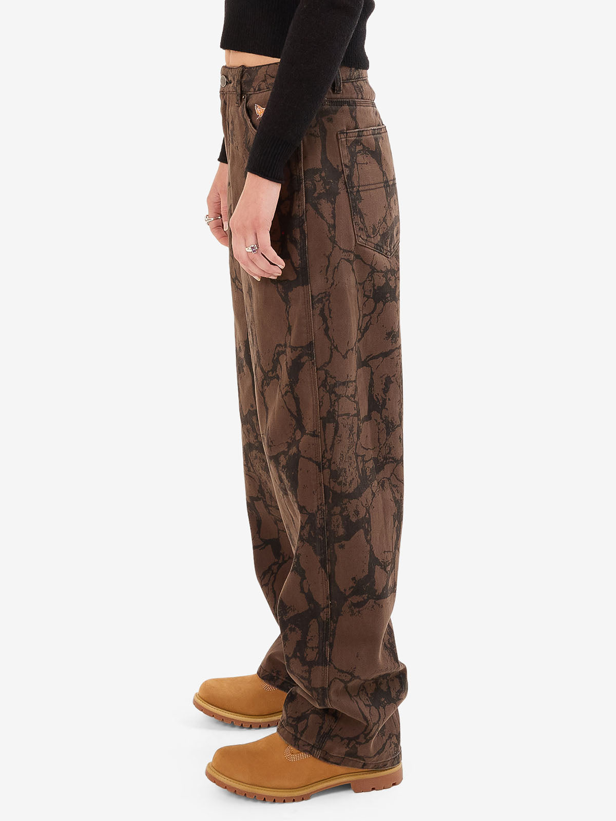 Blackwood Big Baggy Jean - Chocolate