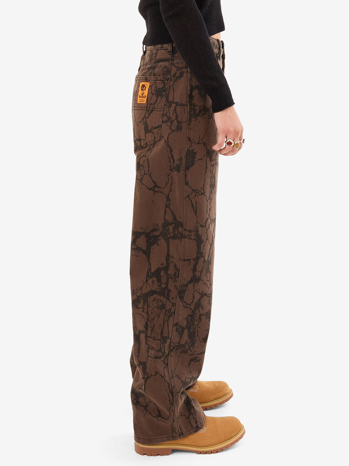 Blackwood Big Baggy Jean - Chocolate