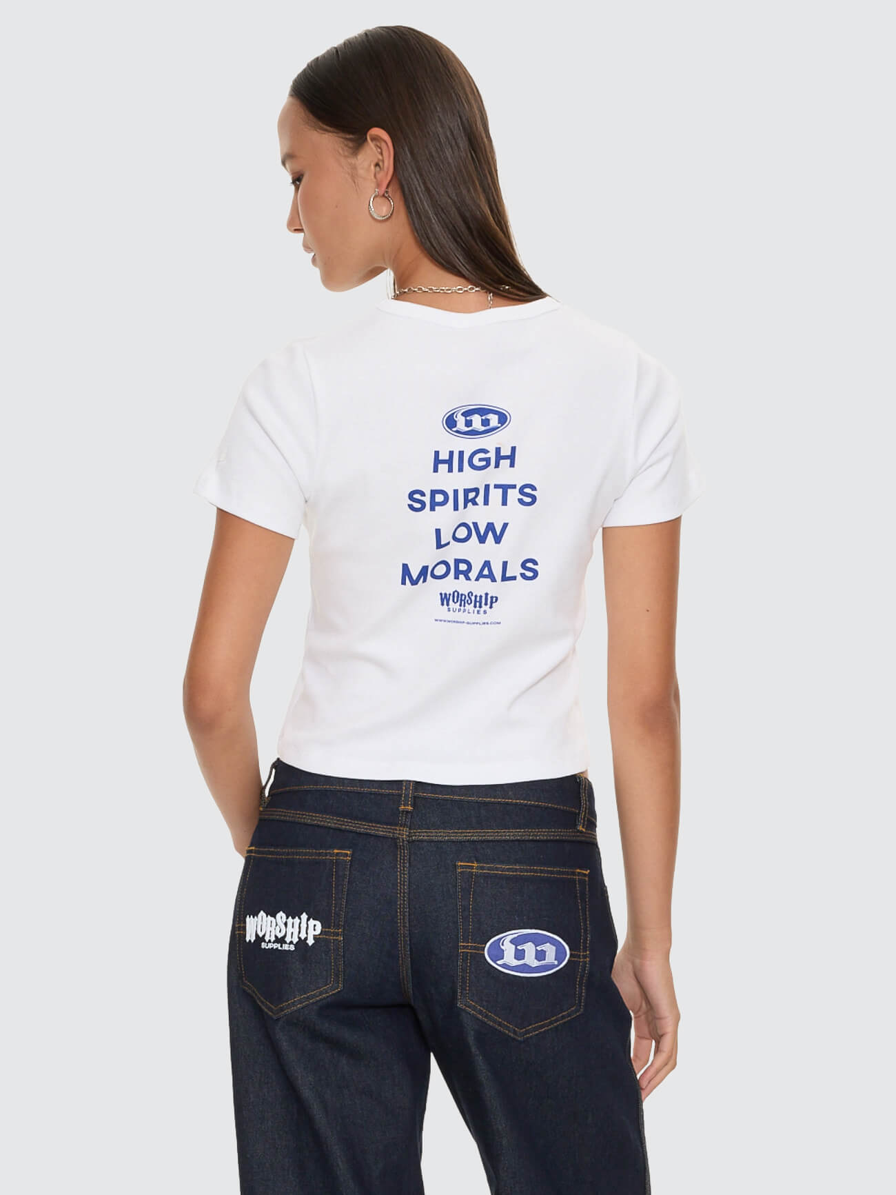 Morality Day Fit Tee - White 4