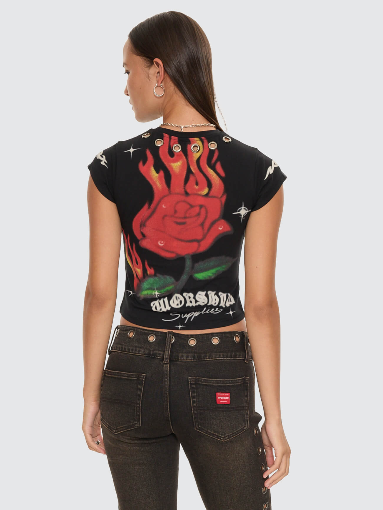 Anderson Cap Sleeve Tee - Black 4