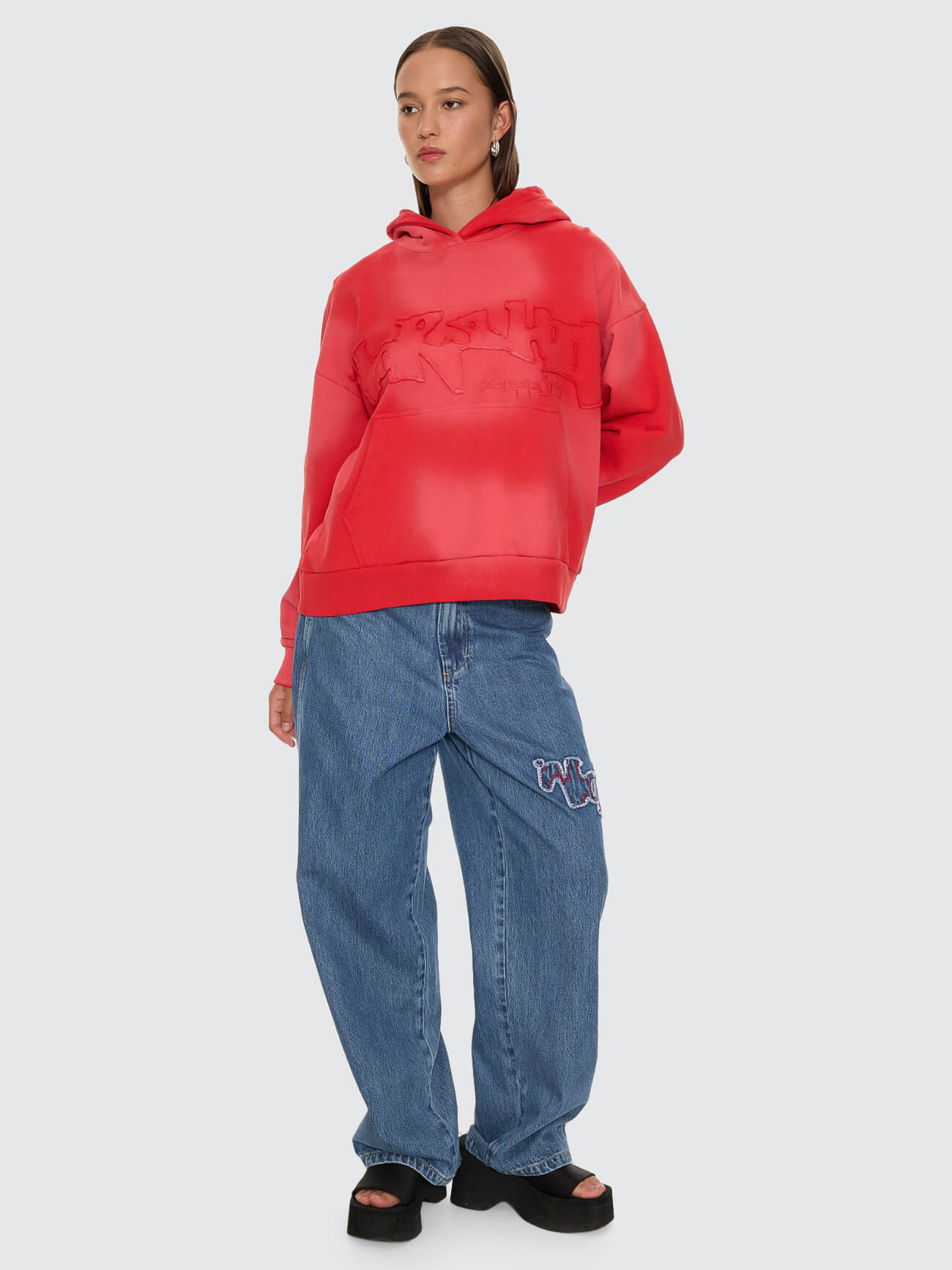 Wyldstyle Box Fit Hood - Red Rush 4