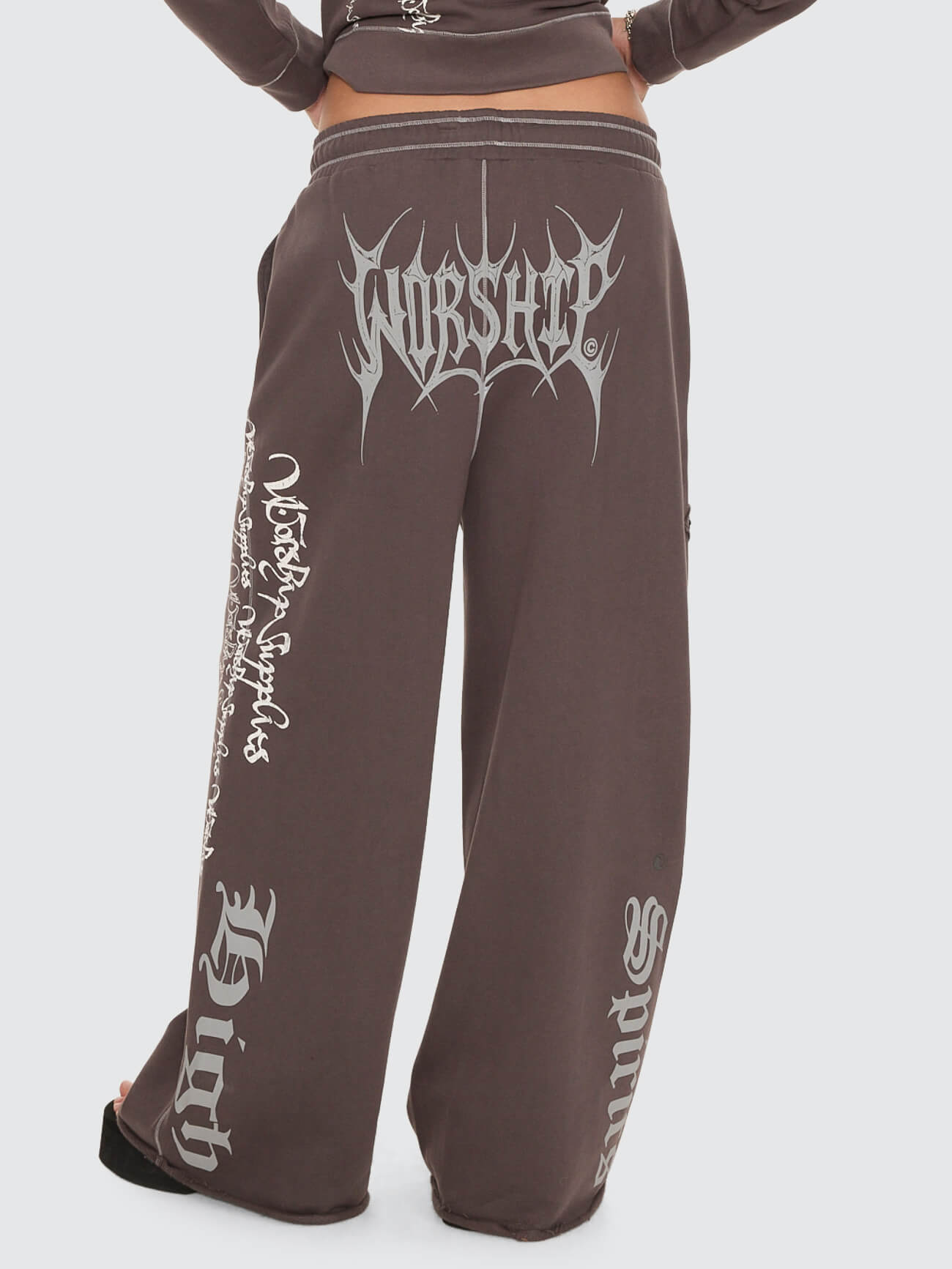 Manic Baggy Joggers - Ember Black 4