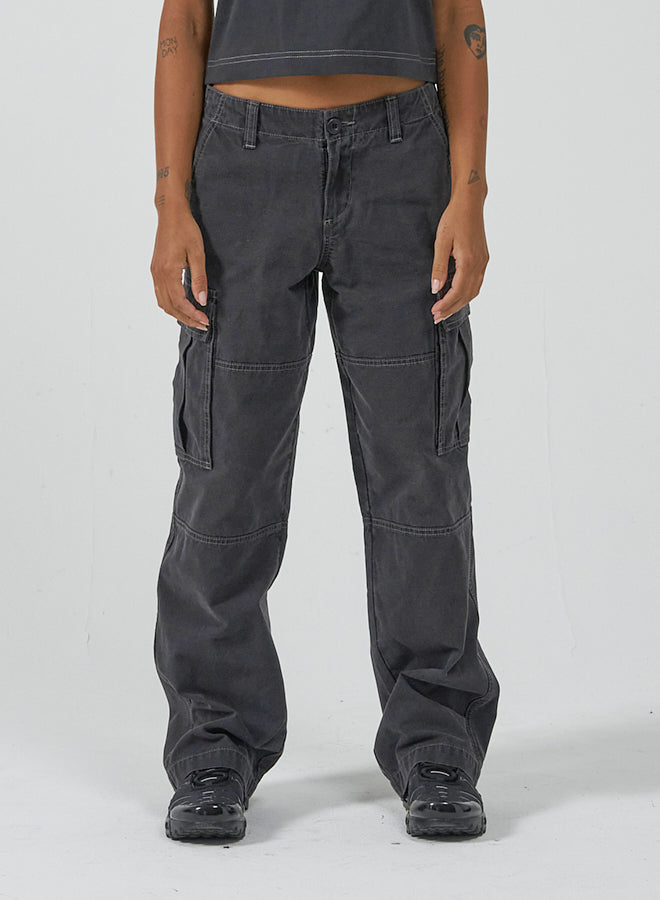 Pure Mayhem Cargo Pant - Washed Black