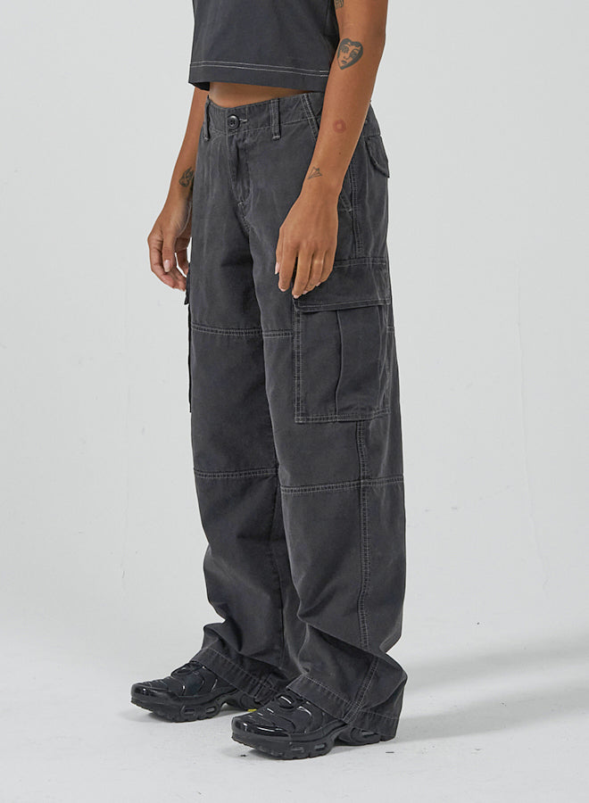 Pure Mayhem Cargo Pant - Washed Black