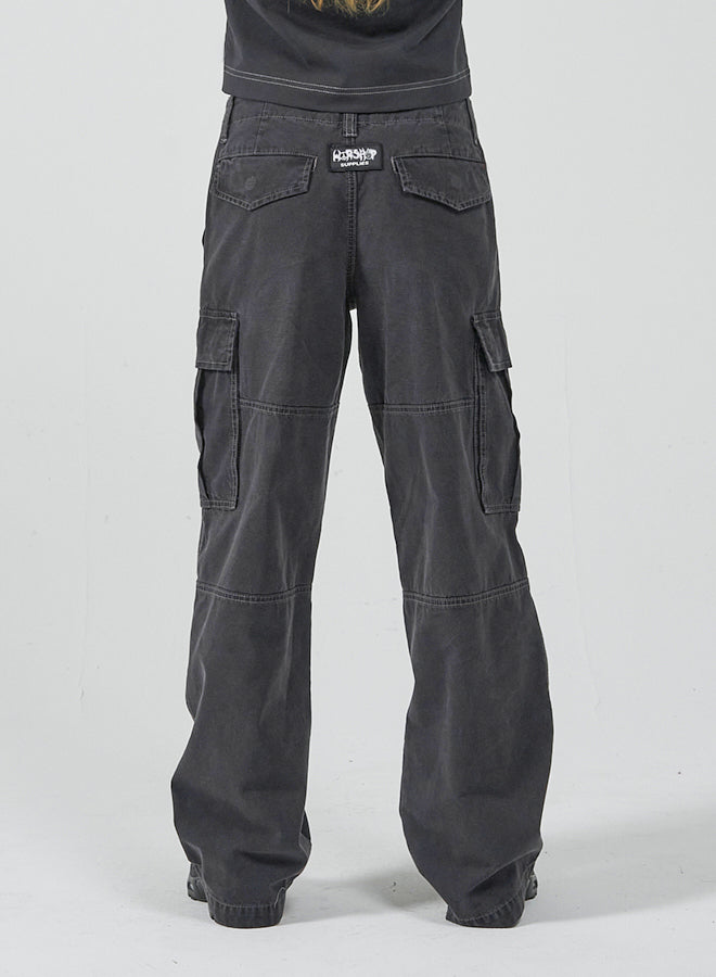 Pure Mayhem Cargo Pant - Washed Black