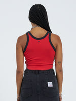 Screamer Curve Tank - Washed Red
