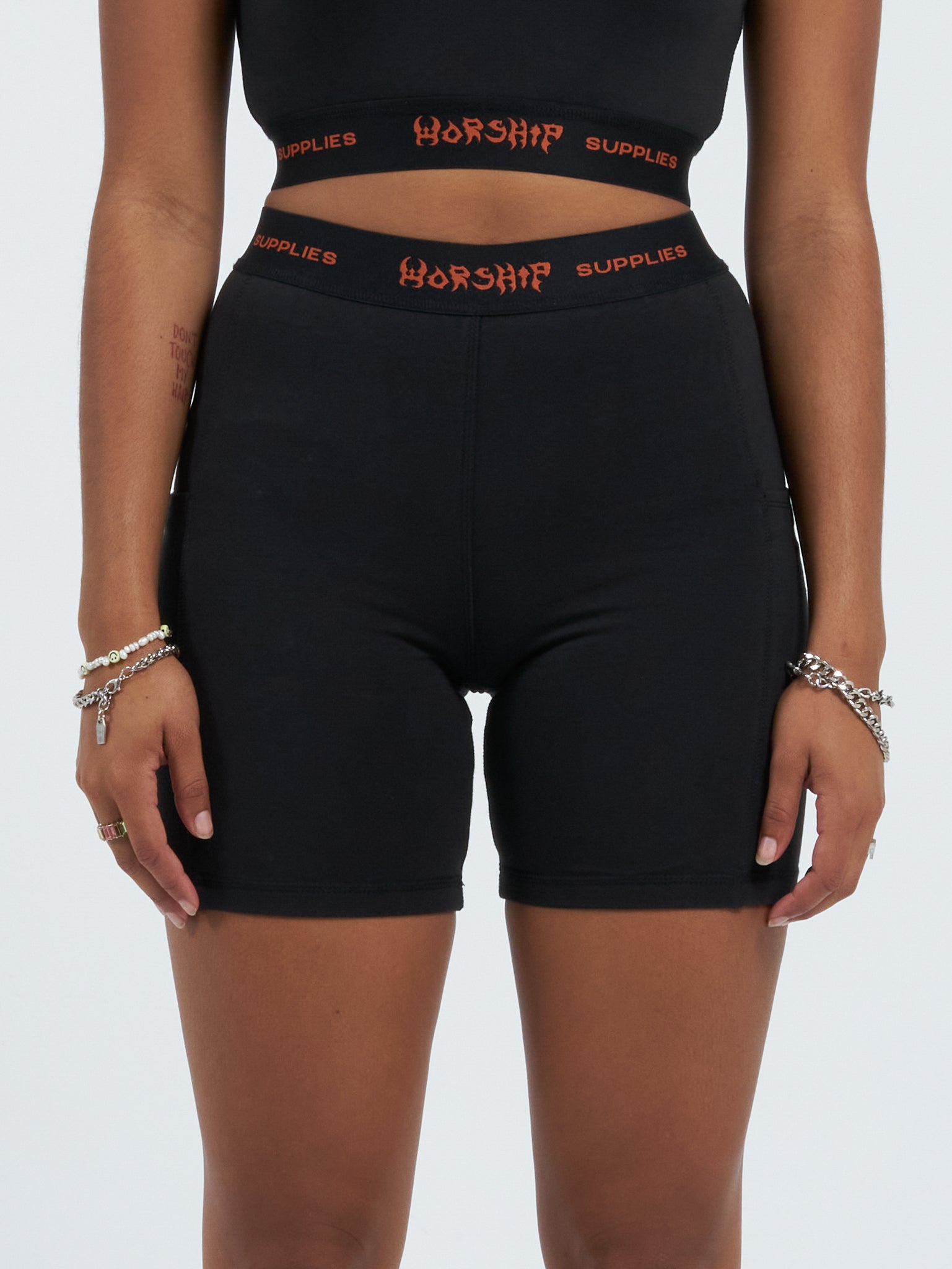 Worship Rapid Bike Short - Black