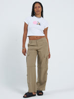 Recreation Zip Off Cargo Pant  - Sandy Taupe