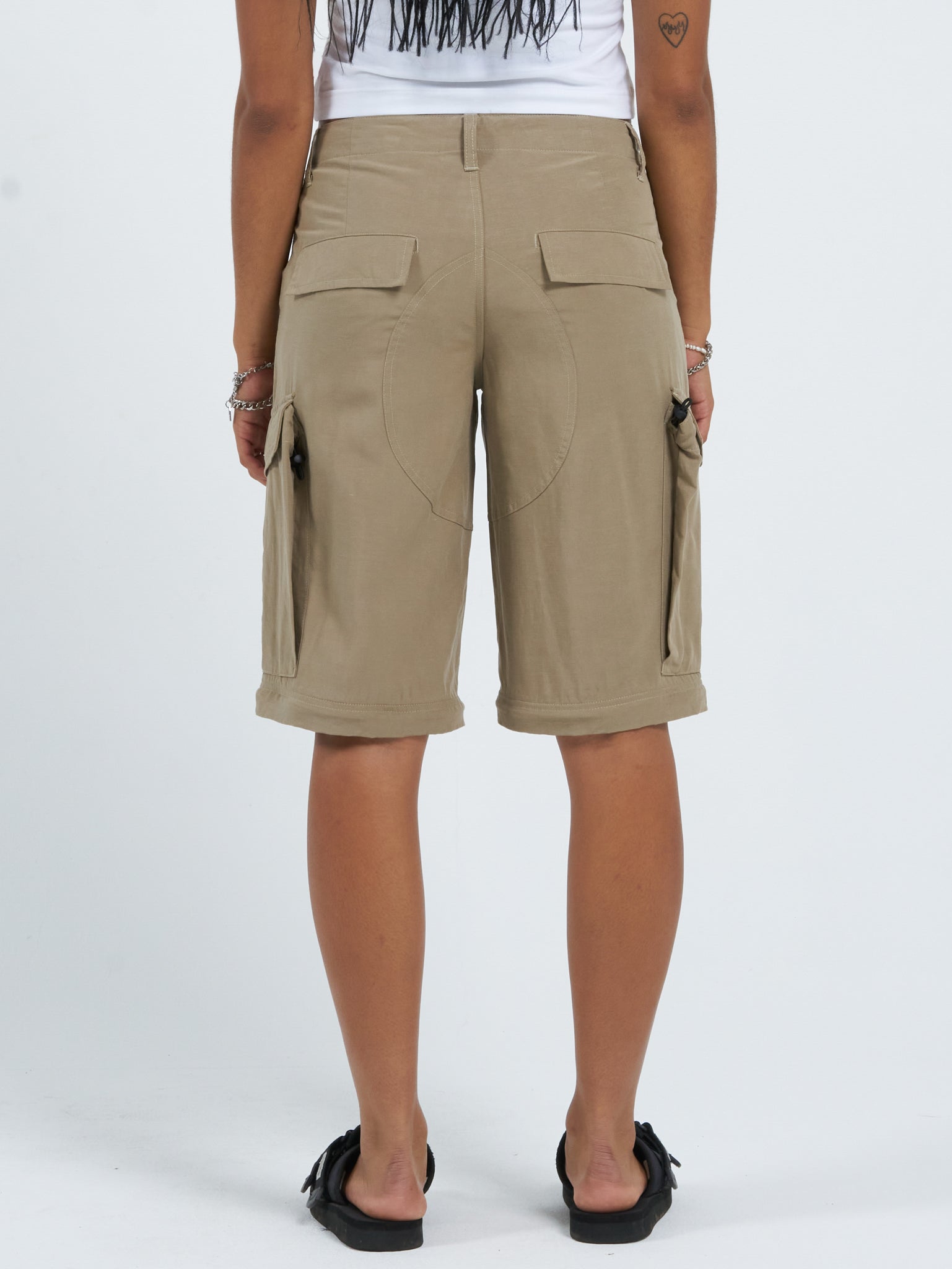 Recreation Zip Off Cargo Pant  - Sandy Taupe