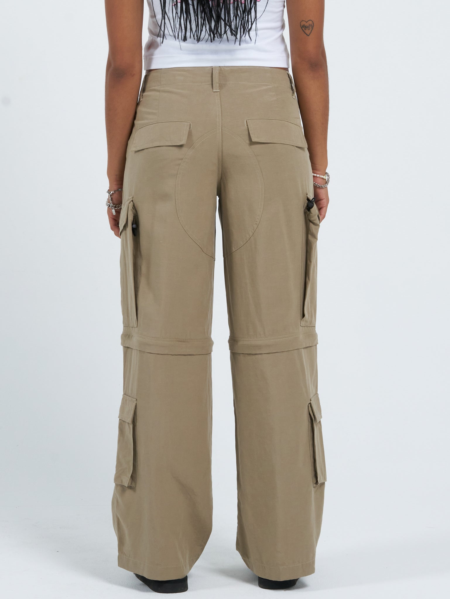 Recreation Zip Off Cargo Pant  - Sandy Taupe