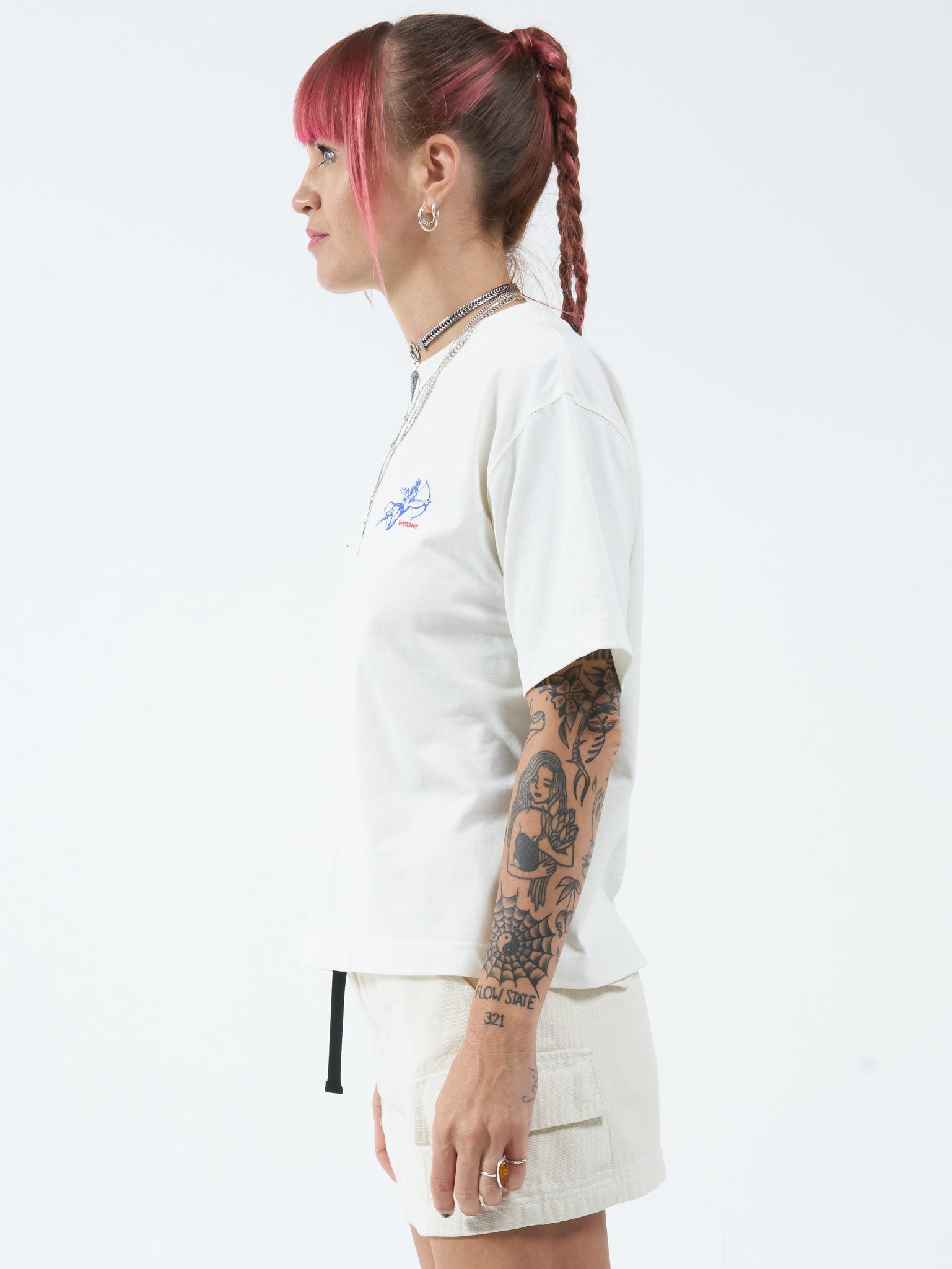 Cherub Regular Fit Tee - Bone