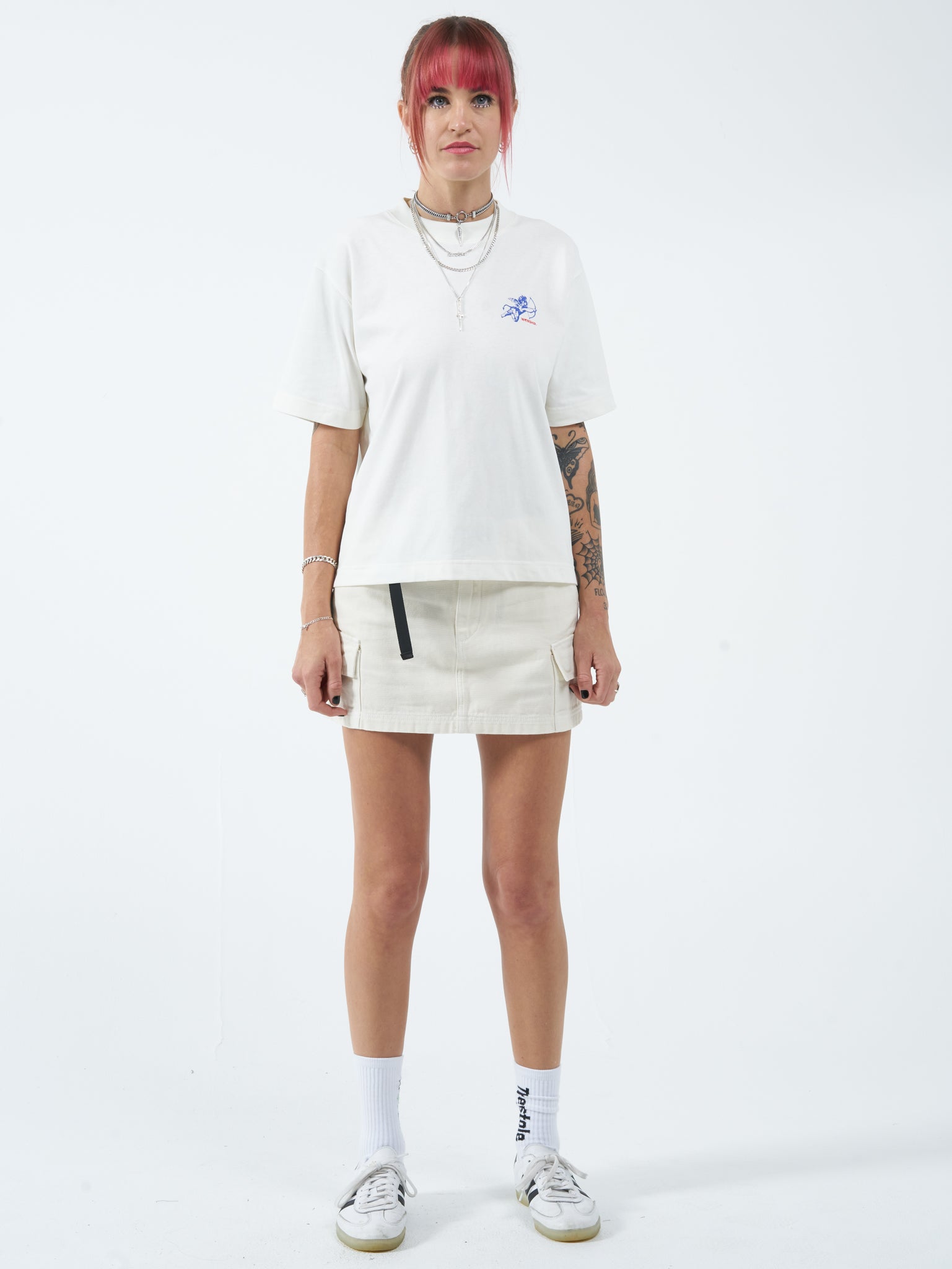 Cherub Regular Fit Tee - Bone