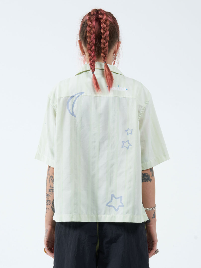 Destroyer Box Fit Shirt - Shadow Lime