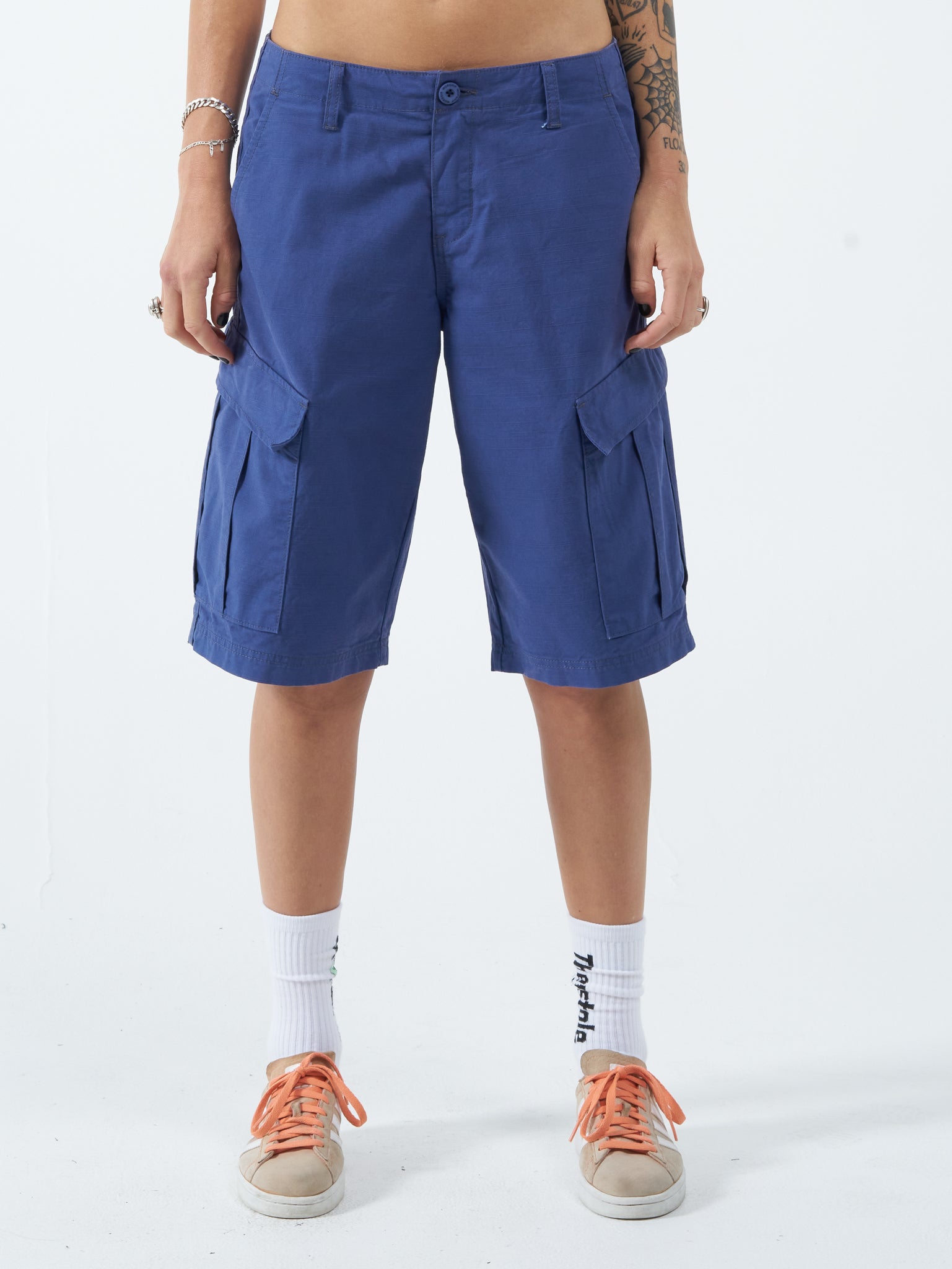 Recreation Cargo Short - Blue Steel