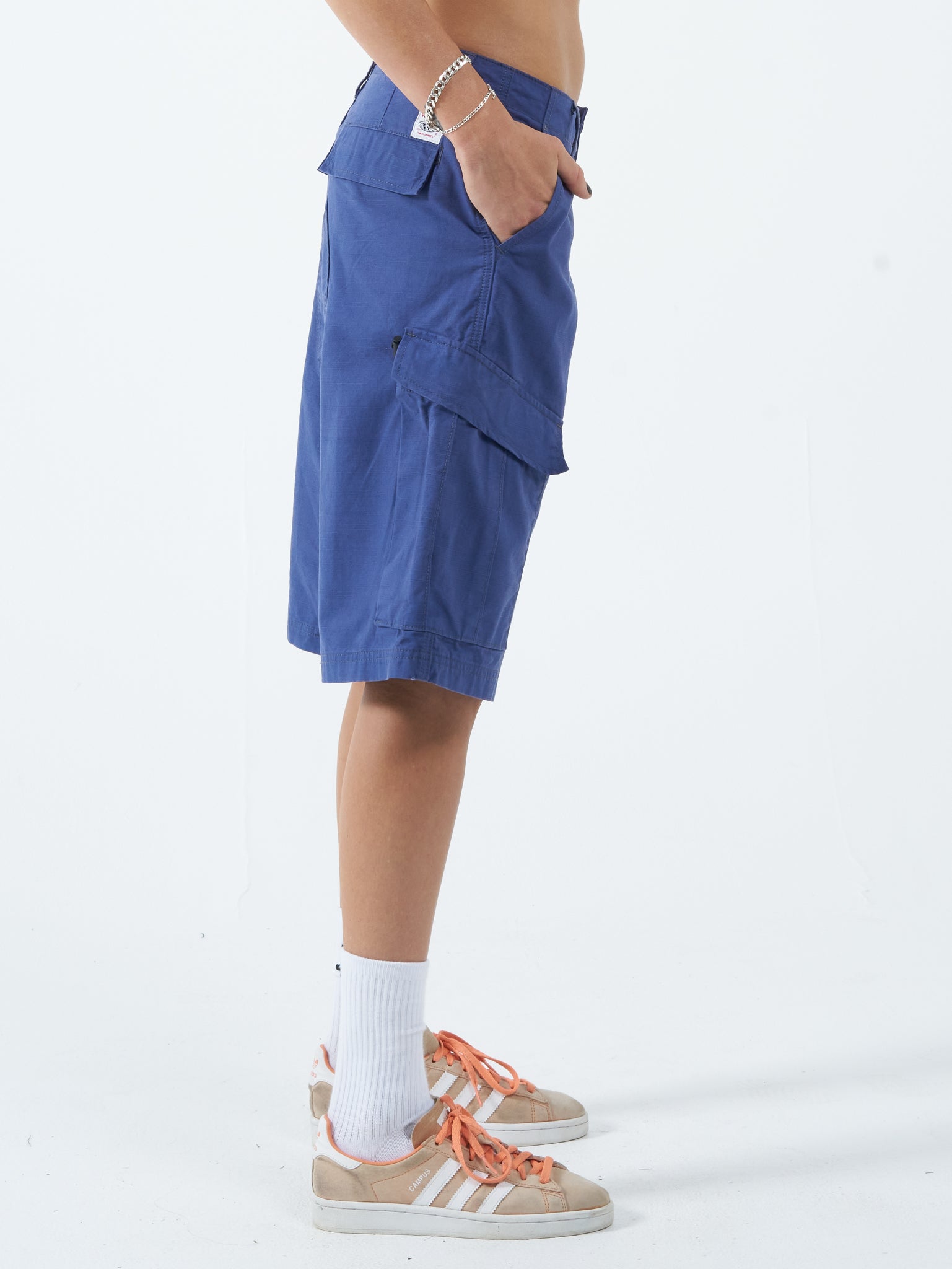 Recreation Cargo Short - Blue Steel