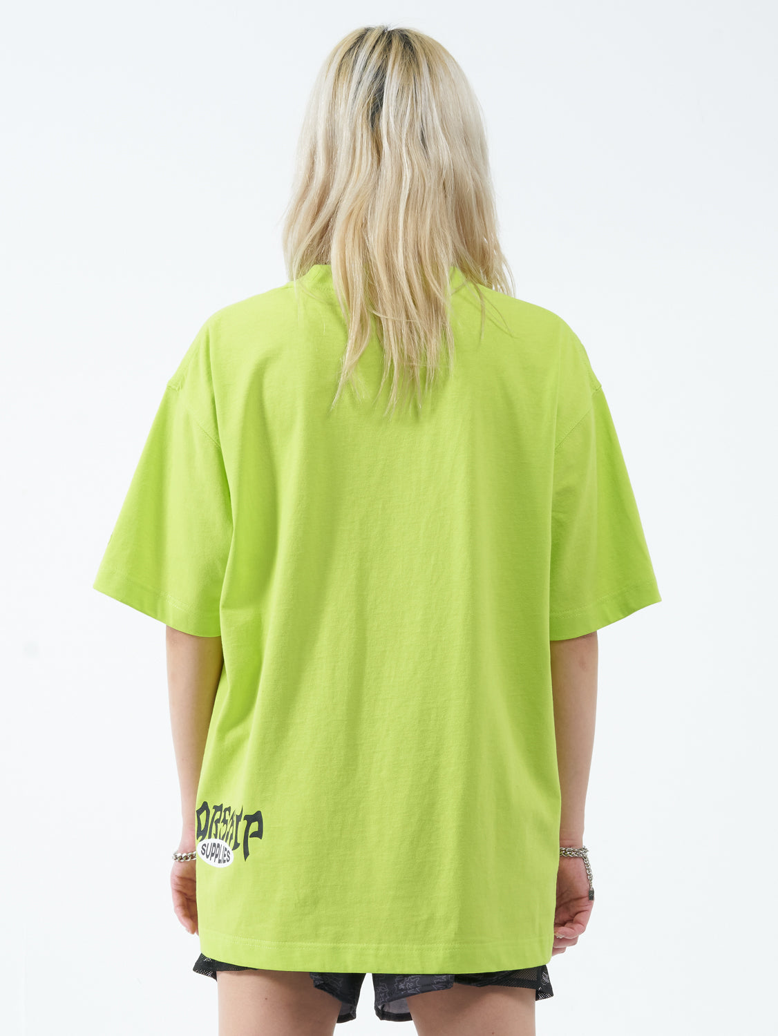 Monument Oversized Tee - Acid Lime
